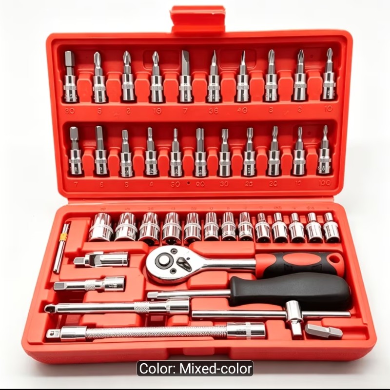 Socket Wrench Set, 46pcs