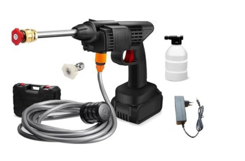 48V Cordless High-Pressure Power Washer: Versatile Cleaning Tool Gun